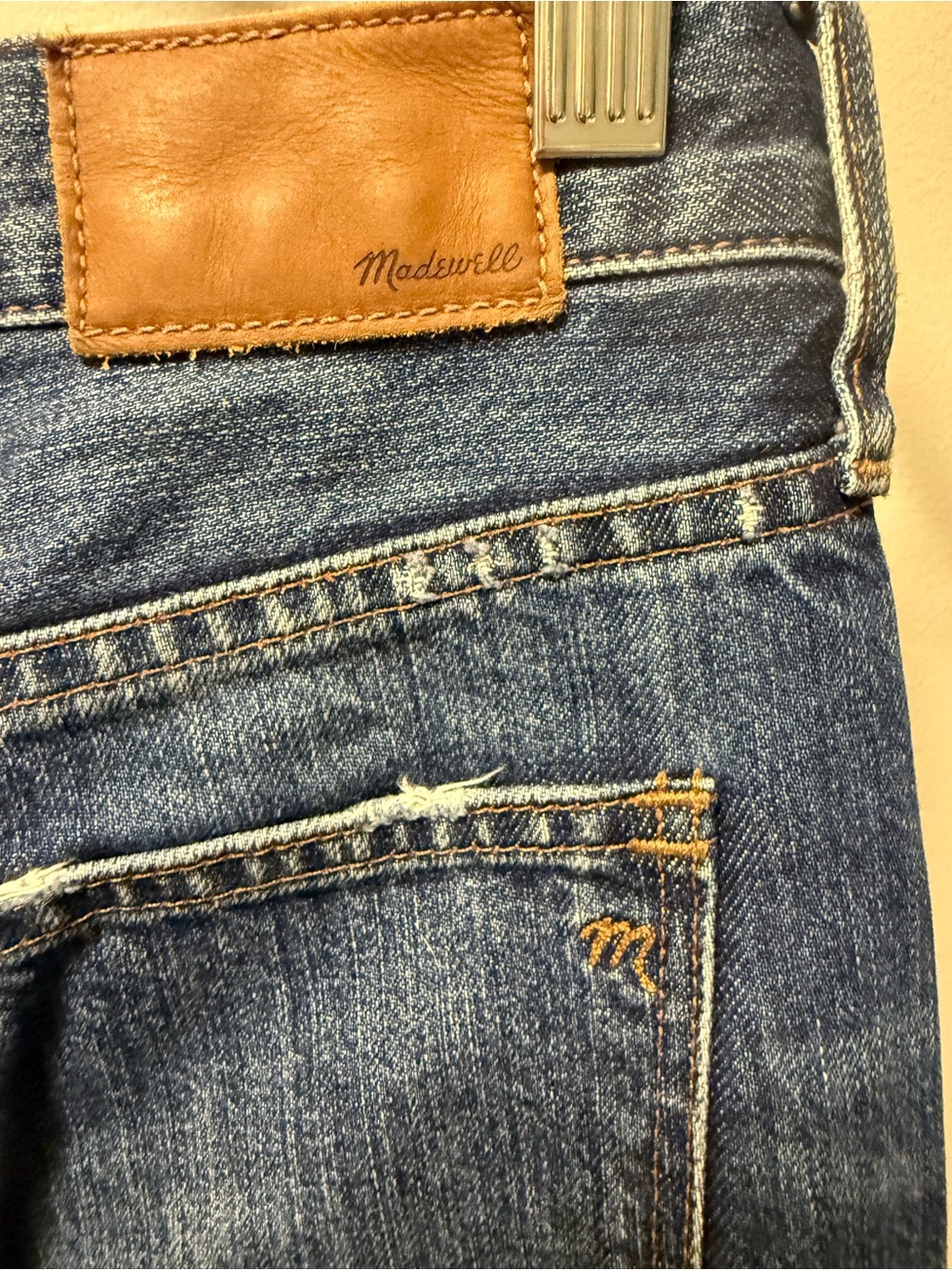 Madewell Straight Leg Crop Jean - 25 - Picture 5 of 5